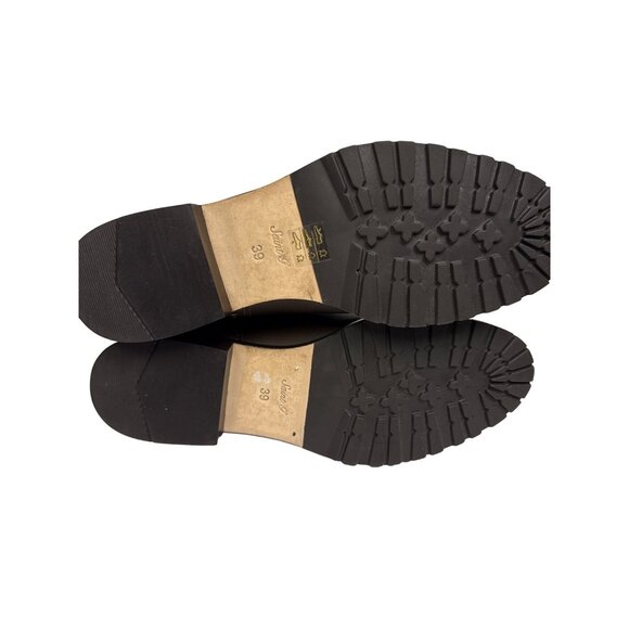 SaintG Noemi Women's Boot Studded Brown Leather Ankle Size 9 New - Picture 10 of 12